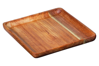 Image of Holztablett 17.5x17.5x2 cm bei JUMBO