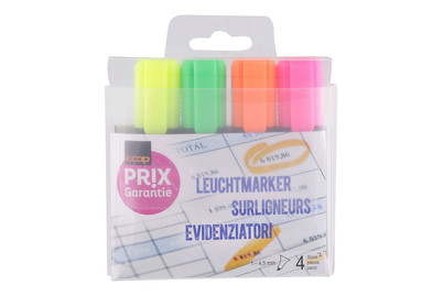 Image of Prix Garantie Leuchtmarker 4 Stück bei JUMBO