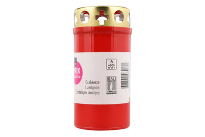 Image of PG Grabkerze Brenner Nr. 3 rot bei JUMBO