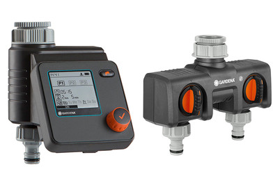 Image of Gardena Bewässerungssteuerung Select inkl. 2-Wege-Verteiler bei JUMBO