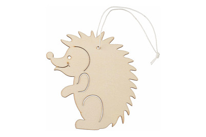 Image of Holzigel mit Hänger, natur 12x9,5cm bei JUMBO