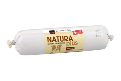 Image of Naturaplus Dog Wurst Rind 400g bei JUMBO