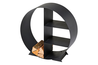 Image of Kaminholzregal Rund mit Fach bei JUMBO