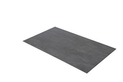 Image of Ellems Tischsystem Stettin Platte 150 x 90, grau silber