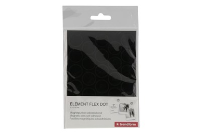 Image of Magnetpunkte schwarz selbstklebend 28Stk bei JUMBO