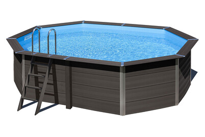 Image of Gre KIT Composit Pool 524x386x124cm, grau bei JUMBO