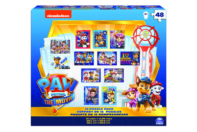 Image of Paw Patrol 12-Puzzle Pack