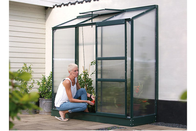 Image of Vitavia Anlehngewächshaus Ida 1300 grün bei JUMBO