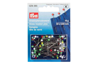 Image of Glaskopfstecknadeln, bunt bei JUMBO