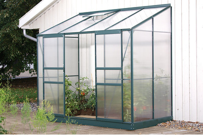 Image of Vitavia Anlehngewächshaus Ida 3300 grün bei JUMBO