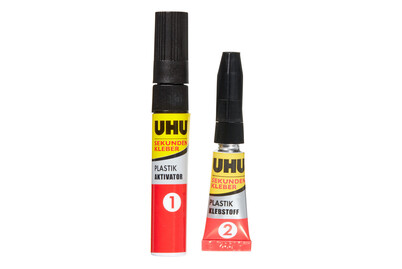 Image of UHU Sekundenkl.Plast.fl. 2g+3ml bei JUMBO