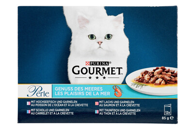 Image of Gourmet Perle Genuss des Meeres Fisch 12x85g bei JUMBO