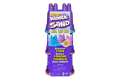 Image of Kinetic Sand Schimmer Sand 3er Pack 340 g bei JUMBO