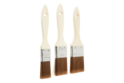 Image of Flachpinsel-Set Lasur 3-tlg. bei JUMBO