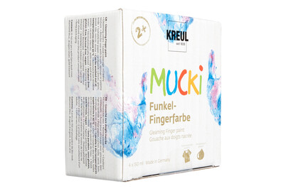 Image of Mucki Funkel-Fingerfarbe 4er Set 150 ml