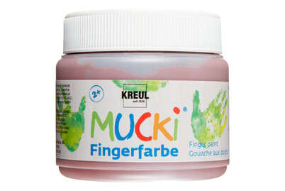 Image of Mucki Fingerfarbe Braun 150 ml