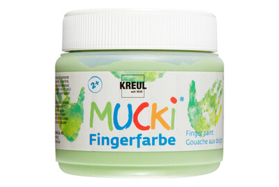 Image of Mucki Fingerfarbe Grün 150 ml