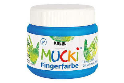 Image of Mucki Fingerfarbe Blau 150 ml bei JUMBO