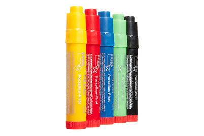 Image of Mucki Porzellan-Pirat Porzellanmalstift 5er Set bei JUMBO