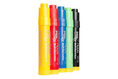 Image of Mucki Stoff-Sternchen Stoffmalstift 5er Set bei JUMBO