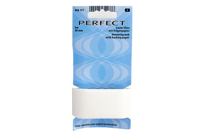 Image of Saumvlies Trägerpapier, weiss 30mm,5m bei JUMBO