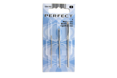 Image of Woll-Nadel ohne Spitze Nr. 1 + 3, 3 St. bei JUMBO