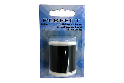 Image of Universal Nähgarn, schwarz 200 m bei JUMBO