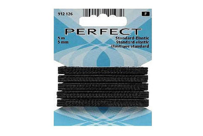 Image of Standard-Elastic, schwarz 5 mm, 5 m bei JUMBO