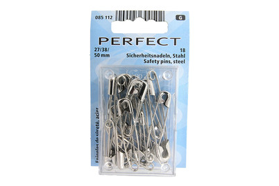 Image of Sicherheitsn. Stahl, Nr.27/38/50mm,18St. bei JUMBO