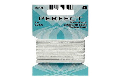 Image of Schmal-Elastic, weiss 3.50 mm, 5 m bei JUMBO