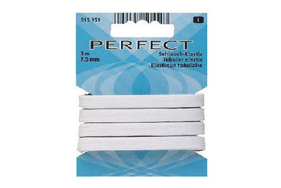 Image of Schlauch-Elastic, weiss 7,5mm, Karte 3 m bei JUMBO