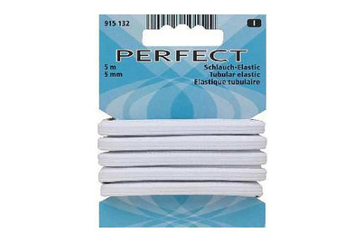 Image of Schlauch-Elastic, weiss 5 mm, 5 m bei JUMBO