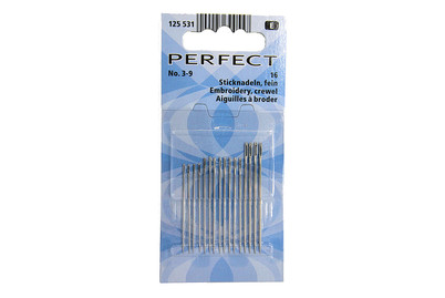 Image of Crewelnad. Stahl, silber Nr. 3-9, 16 St. bei JUMBO