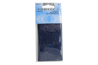 Image of Flickstoff, jeans, dunkelblau 12x45cm,CO bei JUMBO