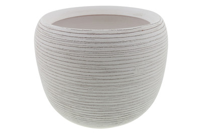 Image of Übertopf Lloyd weiss bei JUMBO