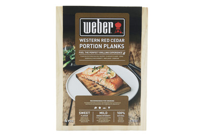Image of Weber Räucherbretter - Zedernholz, Serviergrösse 4 Stück bei JUMBO