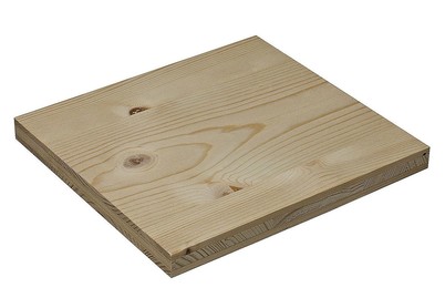 Image of Massivholz 3-Schicht Fichte Langformat 27 mm bei JUMBO