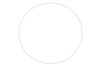 Image of Metallring weiss 50 cm bei JUMBO