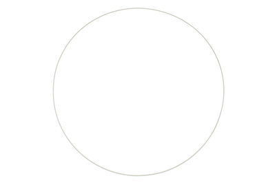 Image of Metallring weiss 45 cm bei JUMBO