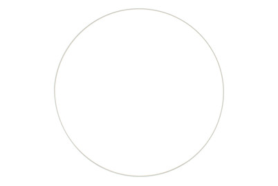 Image of Metallring weiss 40 cm bei JUMBO