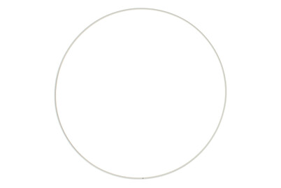 Image of Metallring weiss 25 cm bei JUMBO