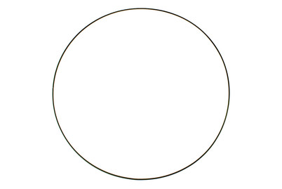 Image of Metallring schwarz 50 cm bei JUMBO