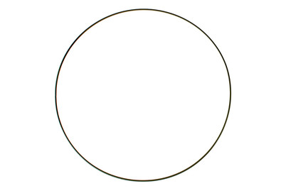 Image of Metallring schwarz 30 cm bei JUMBO