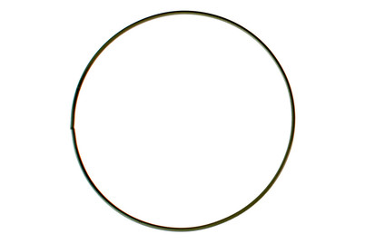 Image of Metallring schwarz 15 cm bei JUMBO