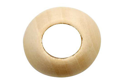 Image of Grossloch Holzkugel 25mm 8St Fsc, Bohrung 10mm, Birke bei JUMBO