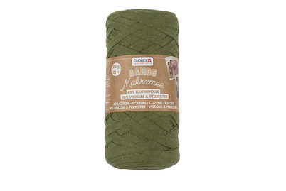 Image of Bands Makramee 250g oliv 60% Baumwolle/40% Viskose bei JUMBO