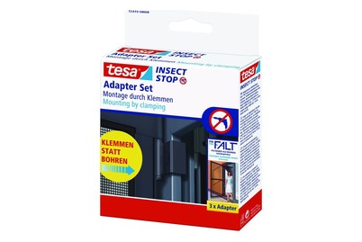 Image of Tesa Adapter für FALT-Klapprahmen aus Aluminium, teleskopierbar, anthrazit bei JUMBO