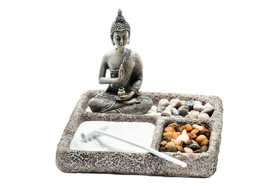 Image of Buddha Dekoschale, grau bei JUMBO