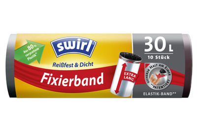 Image of Swirl Swirl Müllbeutel 30L elast.Zugband X-Lang bei JUMBO