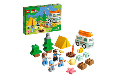 Image of Lego Duplo Familienabenteuer mit Campingbus (10946)